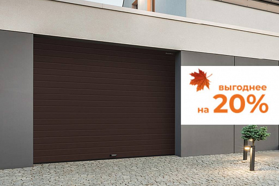 Гаражные секционные ворота серии rsd02lux (люкс) 2000 Х 2000